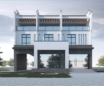 Chinese Style Public Building-ID:467971094