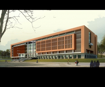 Modern Public Building-ID:601875075