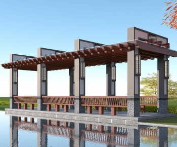 New Chinese Style Gallery Frame-ID:874603994