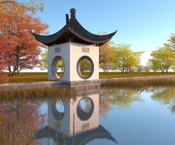 Chinese Style Pavilion-ID:567421919
