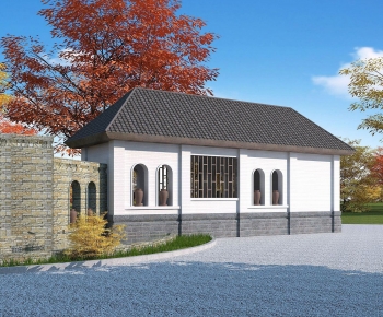 Chinese Style Public Building-ID:912825114