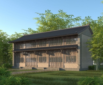 Chinese Style Ancient Architectural Buildings-ID:792912019