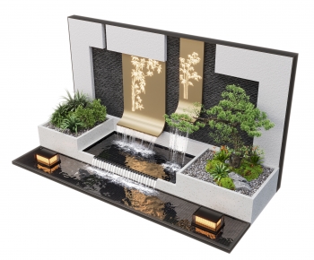 Modern Rockery Waterscape-ID:153084999