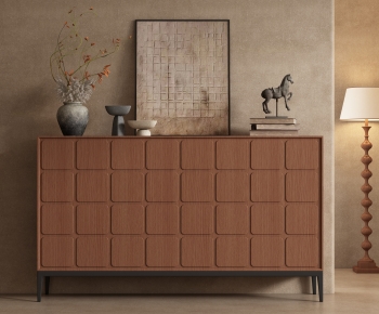 Wabi-sabi Style Side Cabinet/Entrance Cabinet-ID:427912004