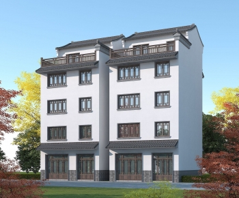 New Chinese Style Residential Building-ID:924750092