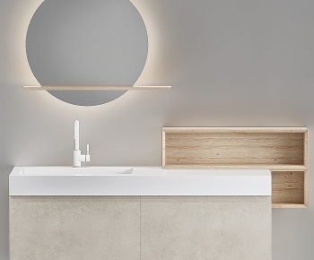 Modern Bathroom Cabinet-ID:907113087