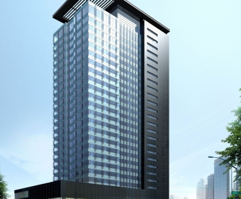 Modern Appearance Of Commercial Building-ID:647561073