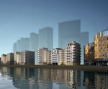 Modern Residential Building-ID:830554966