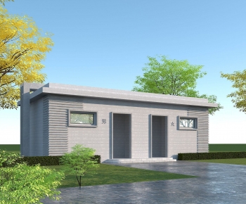 Modern Public Building-ID:791675094