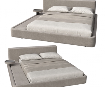 Modern Double Bed-ID:106614112
