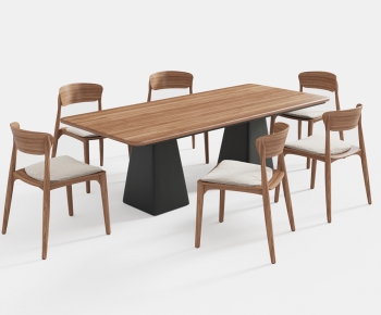 Modern Dining Table And Chairs-ID:442871096