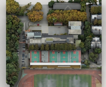 Modern School Building-ID:101869194