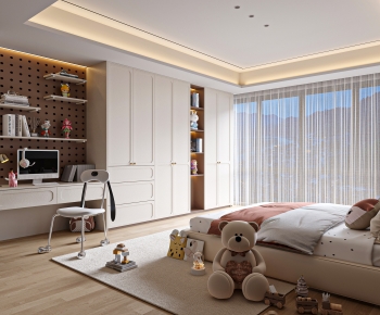 Modern Girl's Room Daughter's Room-ID:705659424