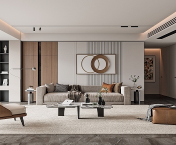 Modern A Living Room-ID:441972028