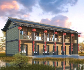 Chinese Style Public Building-ID:302845002