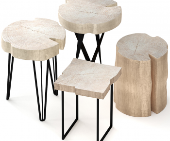 Wabi-sabi Style Side Table/corner Table-ID:846062903