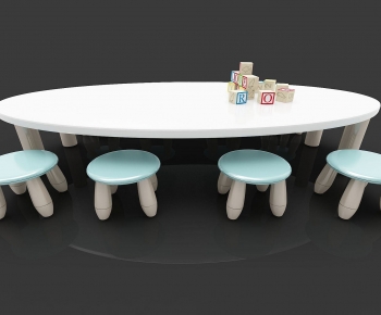 Modern Children's Table/chair-ID:764538055