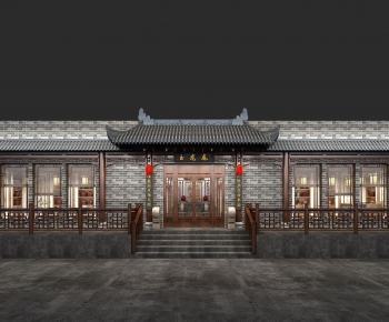 Chinese Style Facade Element-ID:188045983