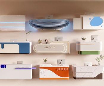 Modern Reception Desk-ID:994633913