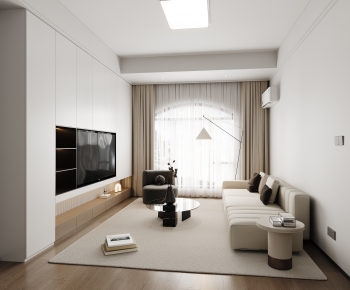 Modern A Living Room-ID:622036935