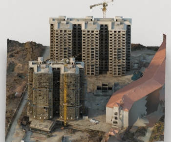 Modern Residential Building-ID:225862037