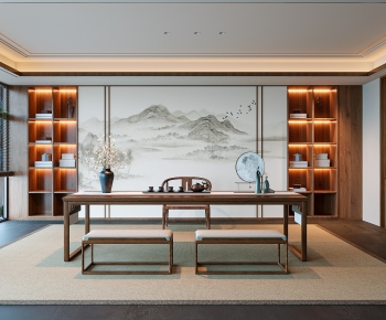New Chinese Style Tea House-ID:809519359