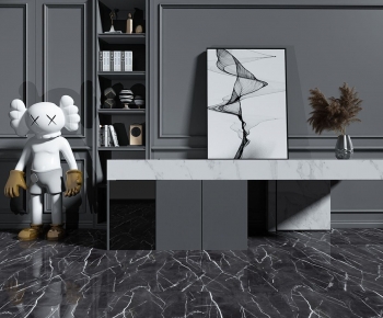 Modern Entrance Cabinet-ID:904814969