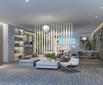 Modern Manager's Office-ID:646374946