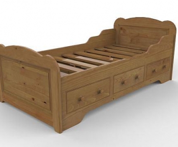 Modern Child's Bed-ID:949498899