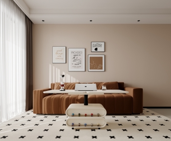 Modern A Living Room-ID:625178101