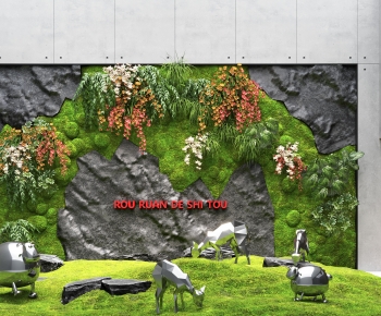 Country Style Plant Landscaping-ID:111379628