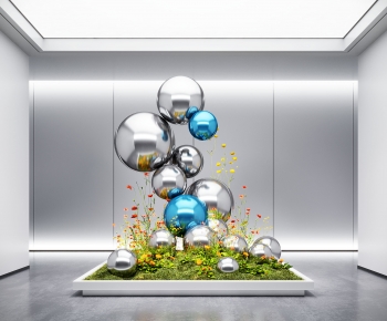 Modern Plant Landscaping-ID:854922061