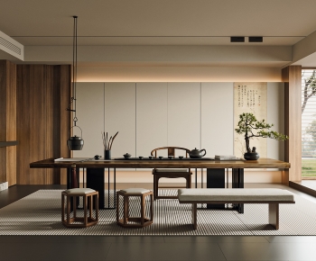 New Chinese Style Tea House-ID:602099901
