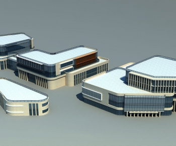 Modern Appearance Of Commercial Building-ID:667848119