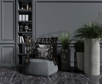 New Chinese Style Lounge Chair-ID:277538066