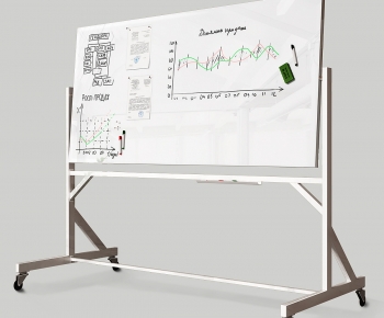 Modern Blackboard/whiteboard-ID:741370926