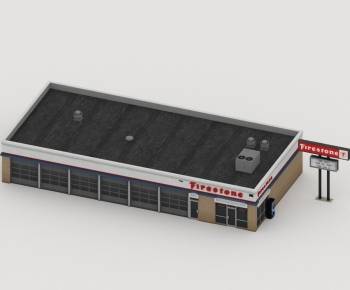 Modern Appearance Of Commercial Building-ID:119419154