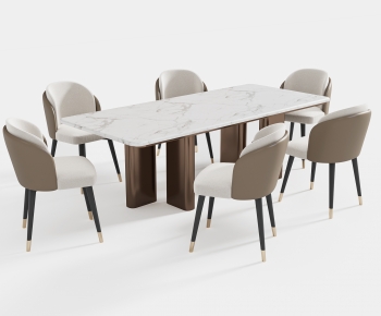 Modern Dining Table And Chairs-ID:367686998