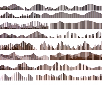 New Chinese Style Landscape Wall-ID:192212107