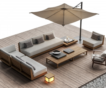 New Chinese Style Outdoor Sofa-ID:466370695
