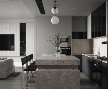 Modern Open Kitchen-ID:228698976