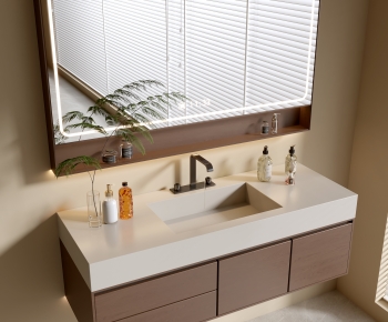 Modern Bathroom Cabinet-ID:113439085