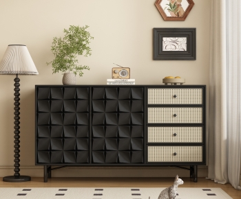 French Style Side Cabinet-ID:474160917