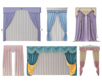 Simple European Style The Curtain-ID:216151953