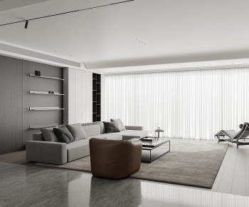 Modern A Living Room-ID:898821125