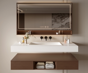 Modern Bathroom Cabinet-ID:877371071