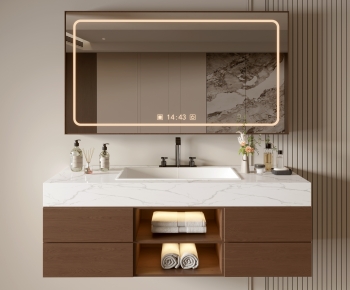 Modern Bathroom Cabinet-ID:100291019