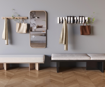 Modern Stool For Changing Shoes-ID:529499059