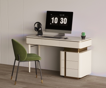 Modern Computer Desk And Chair-ID:164746053