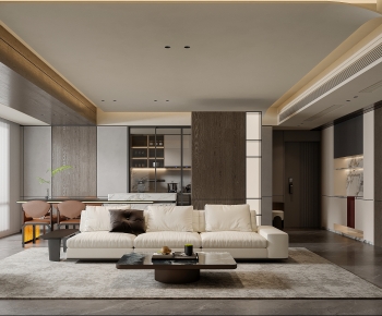 Modern A Living Room-ID:164680006